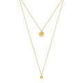 Layered North Star Bullet Necklace-0